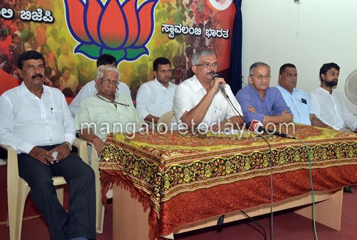 BJP district president, Prathap Simha Nayak